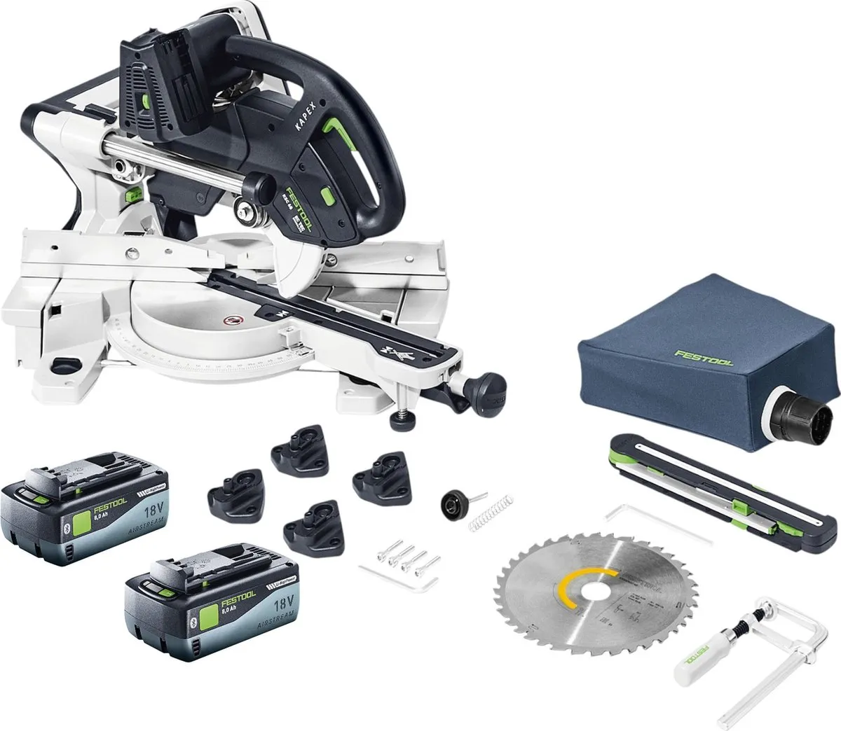 Festool KAPEX KSC 60 EB Accu Afkortzaag 216mm