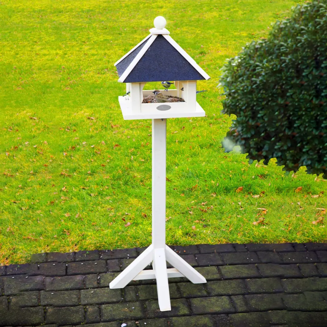 Esschert Design Vogelvoederhuis CF55W - Wit