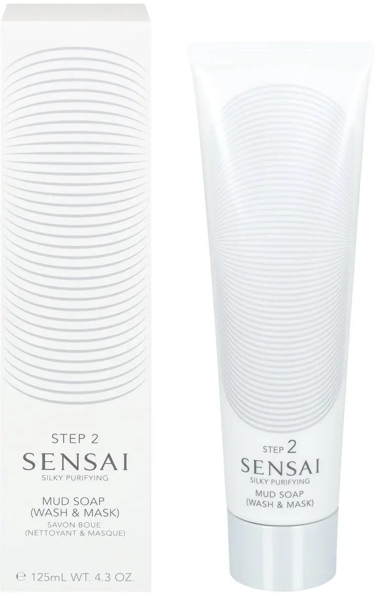 Sensai Silky Purifying Mud Zeep 125ml - afbeelding 6 van 6