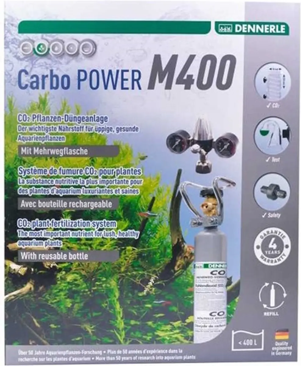 Dennerle Carbo Power M400 CO2 Systeem