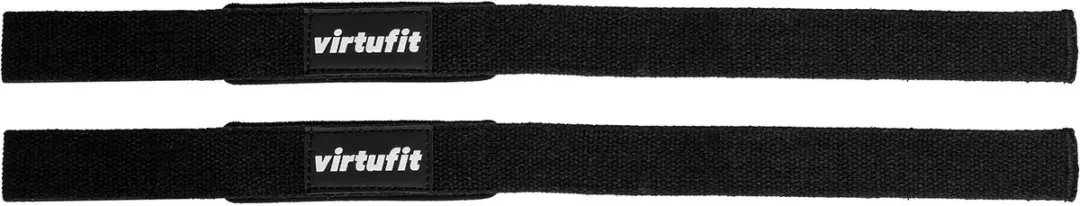 VirtuFit Padded Lifting Straps - Zwart
