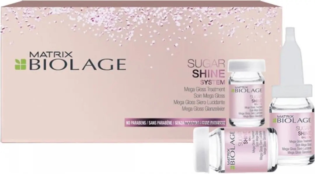 Matrix Biolage Mega Gloss Treatment Sugar Shine System - 10x6ml