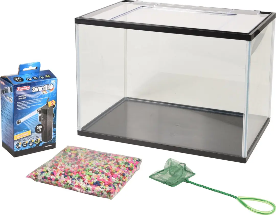 Flamingo Aquarium Lollipop 16L - Complete Set Zoetwater