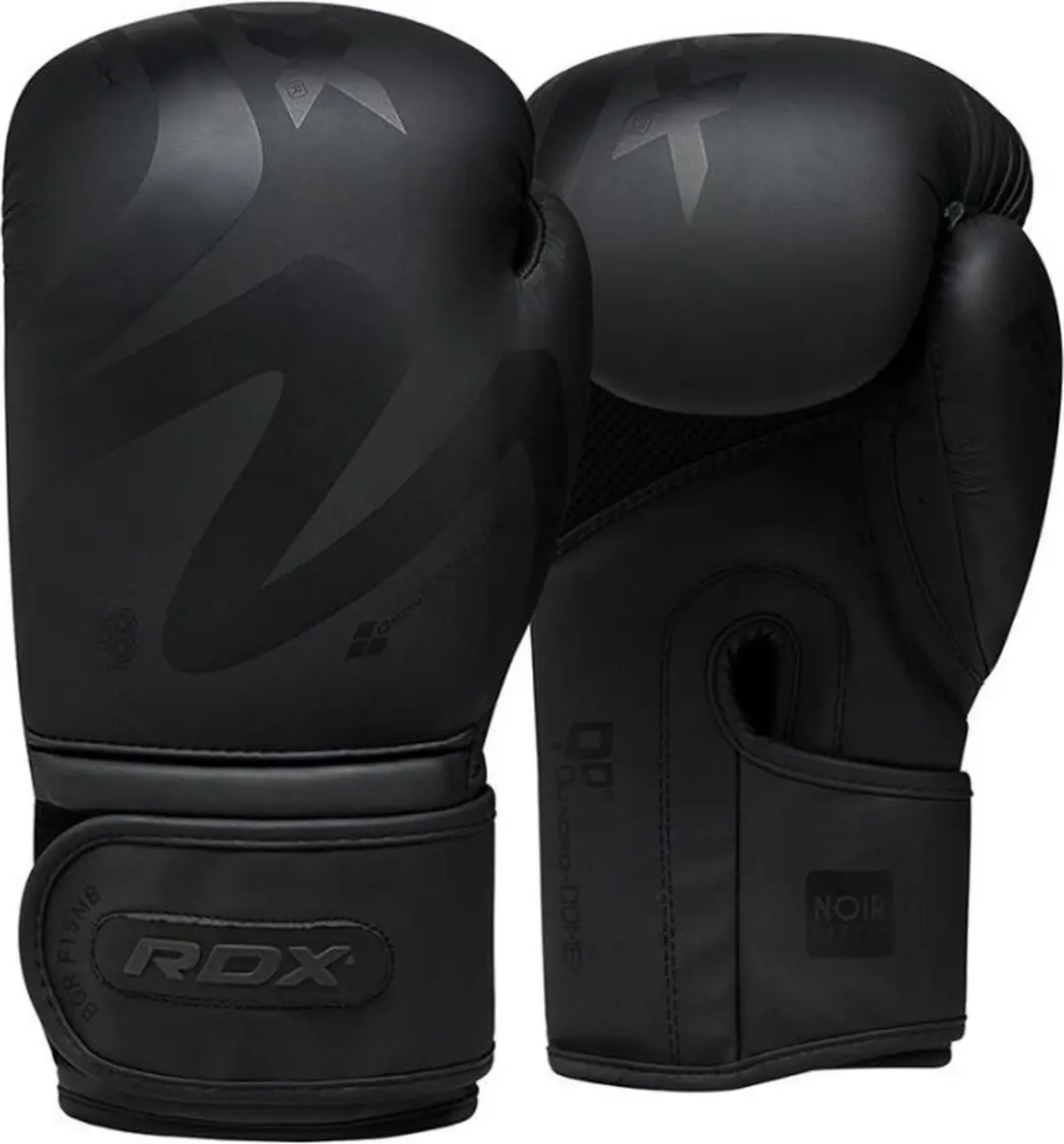 RDX Sports F15 Bokshandschoenen 16 oz - Zwart