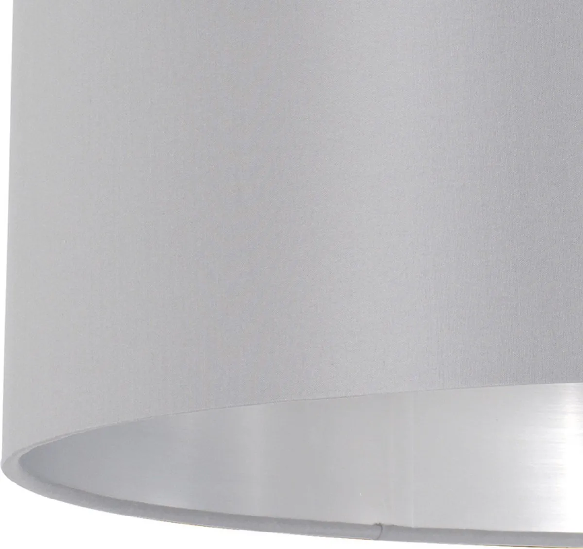 Eglo Maserlo Hanglamp 3 Lichts - Ø53cm - Grijs/Zilver