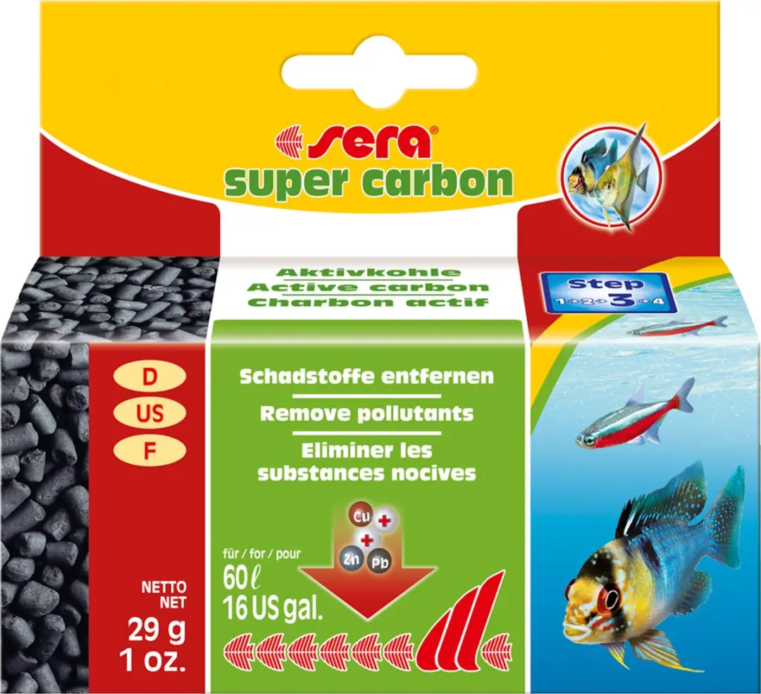 Sera Super Carbon voor Sera Fil 60/120 - 29g