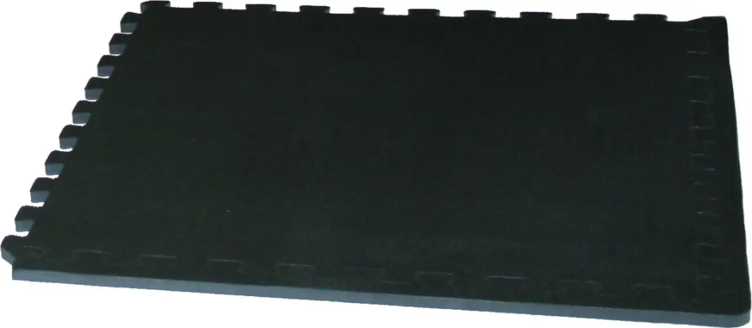 Tunturi Vloerbeschermmatten Set 120x120cm - Zwart
