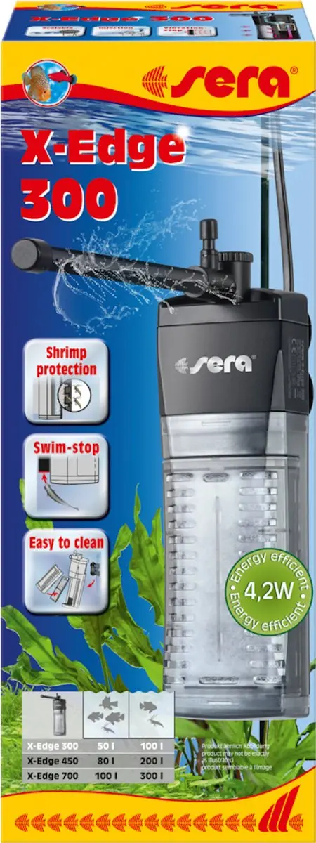 Sera X-Edge 300 Hoekfilter - 50L