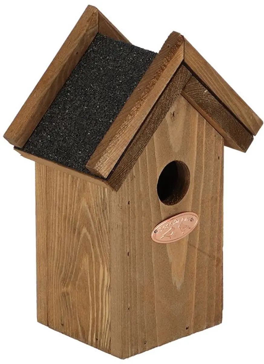 Esschert Design Vogelhuisje Winterkoning Nestkast - Bruin