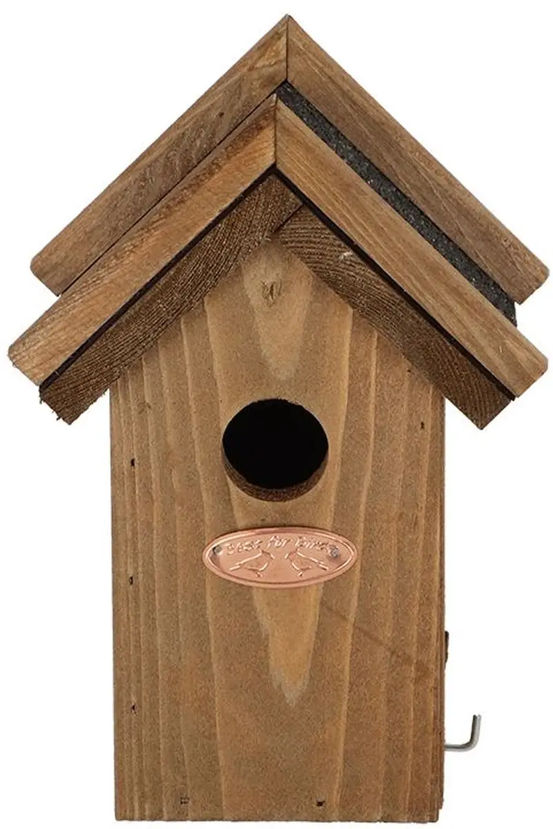 Esschert Design Vogelhuisje Winterkoning Nestkast - Bruin
