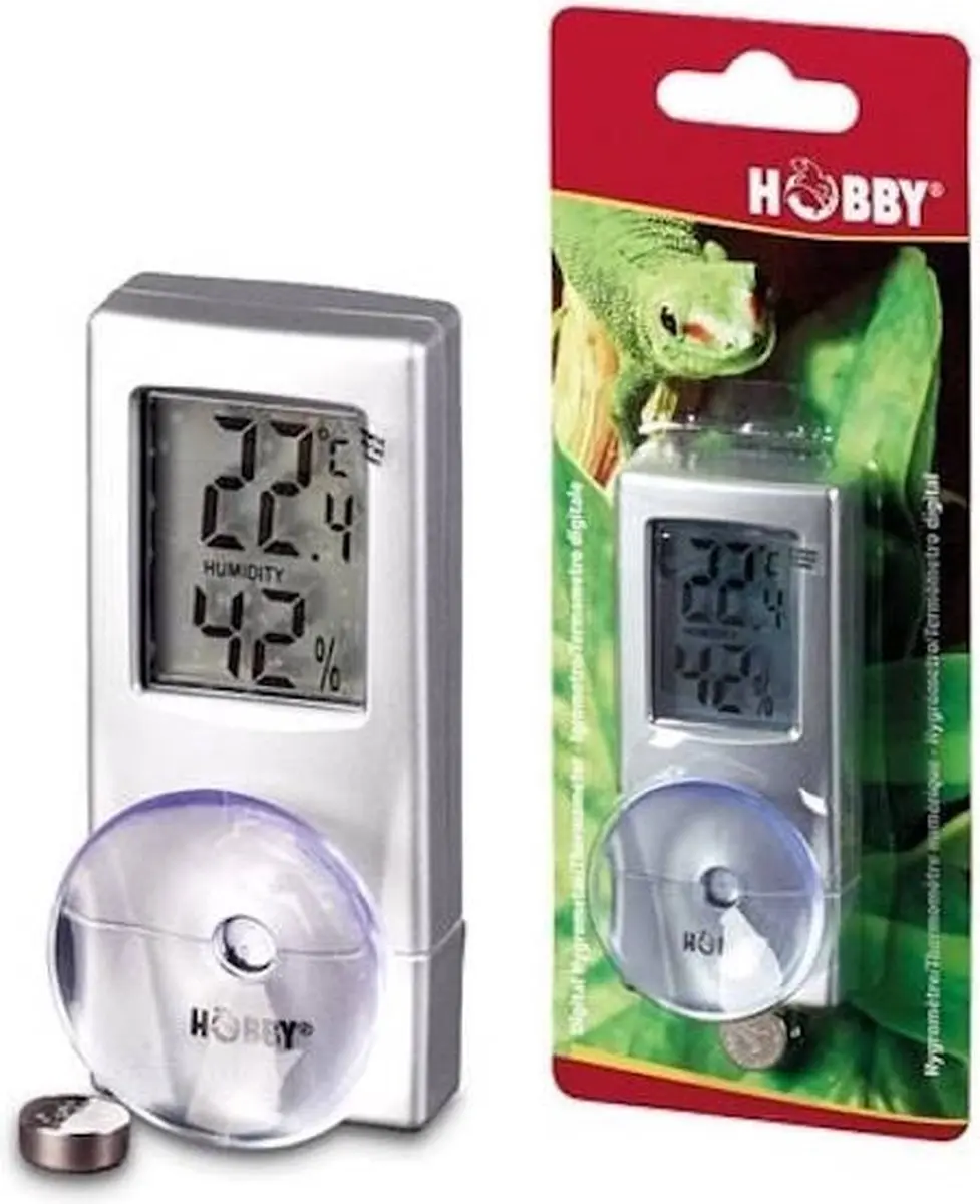 Dupla Hobby Digitaal Hygrometer/Thermometer Terrarium