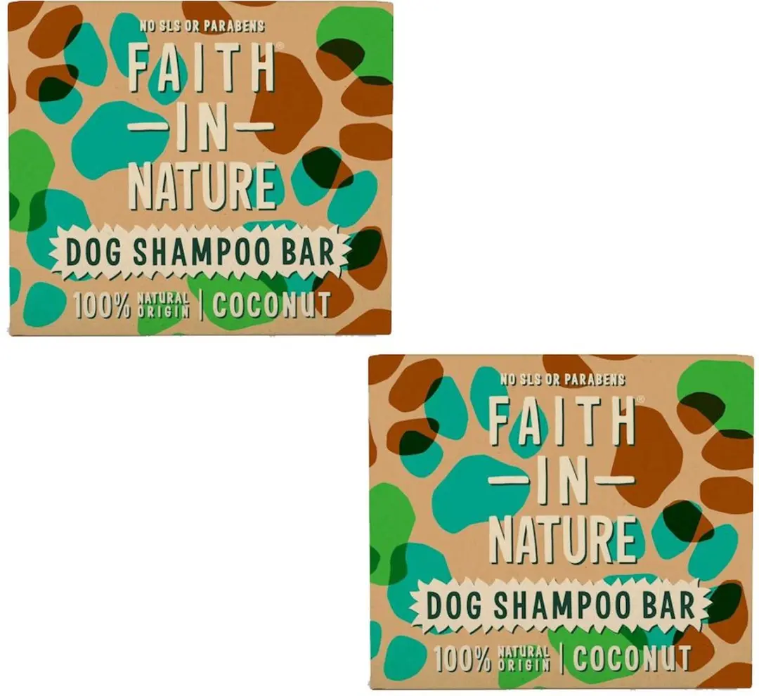 Faith In Nature Coconut Honden Shampoo Bar
