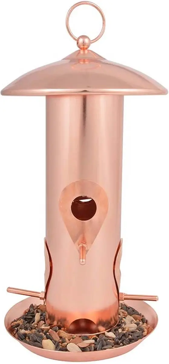 Esschert Design Silo Vogelvoederhuisje - 52 cm - Rose