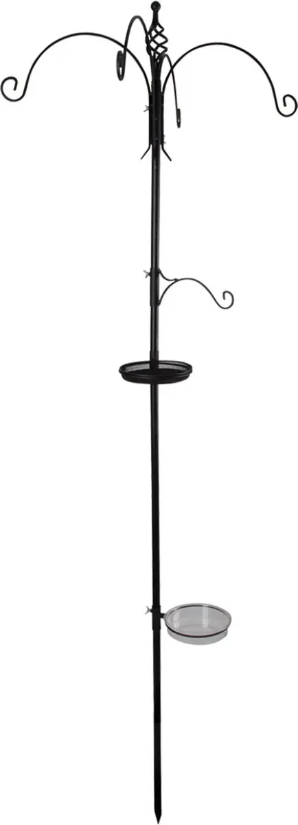 Esschert Design Vogelvoederhuisje Groen 75x75x300cm