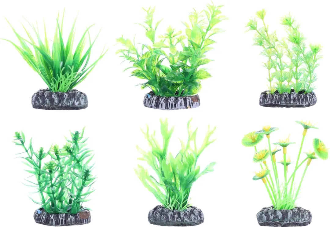 Flamingo Plastic Aquariumplant Fiji