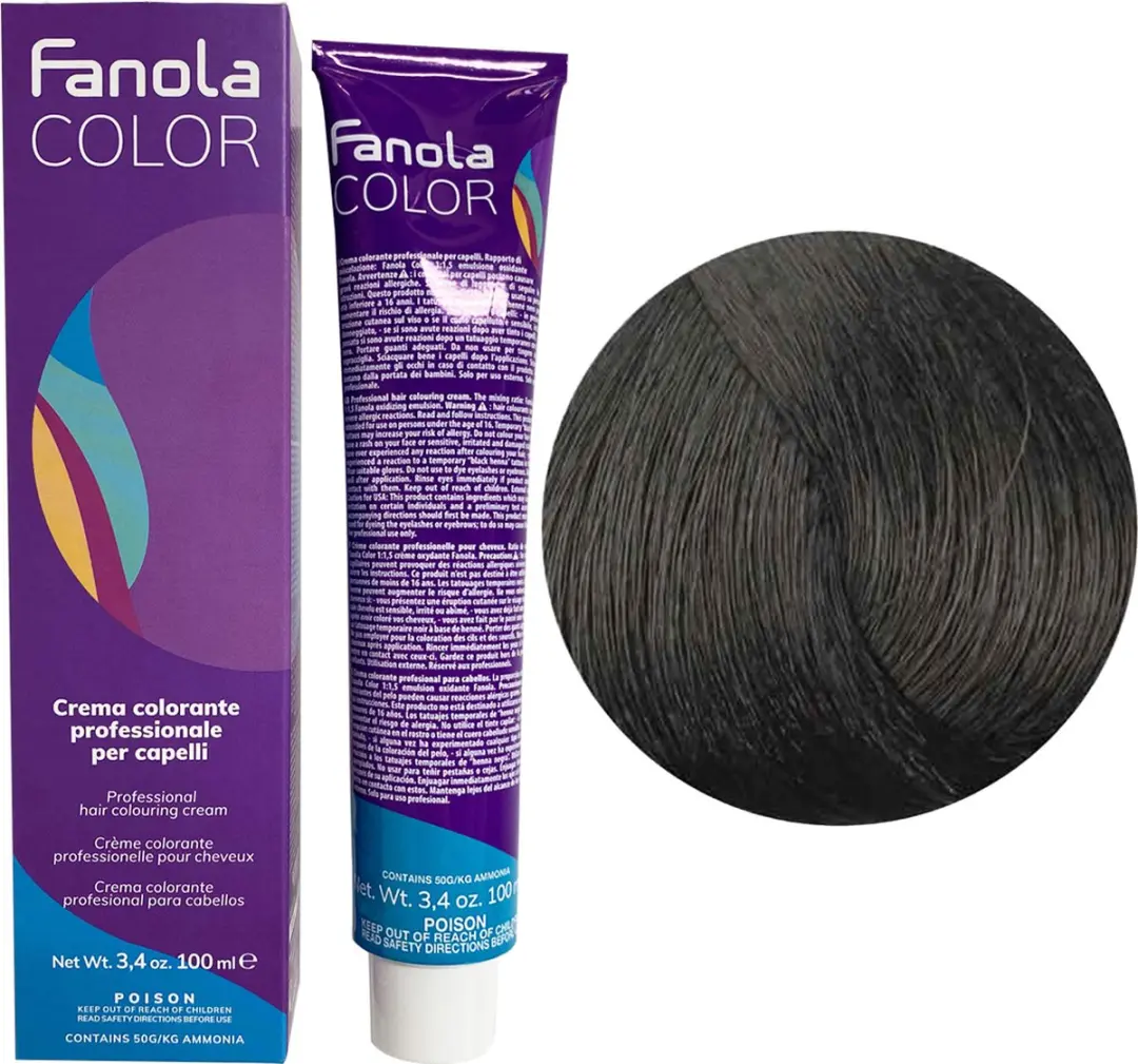 Fanola Professional Haarverf 3.0 Dark Chestnut 150ml