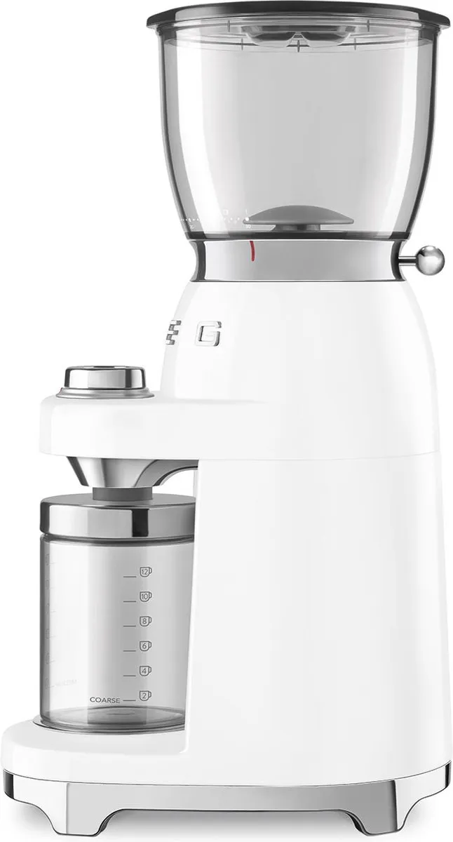 Smeg CGF11WHEU Elektrische Koffiemolen - 150W - 30 Maalstanden - afbeelding 6 van 6
