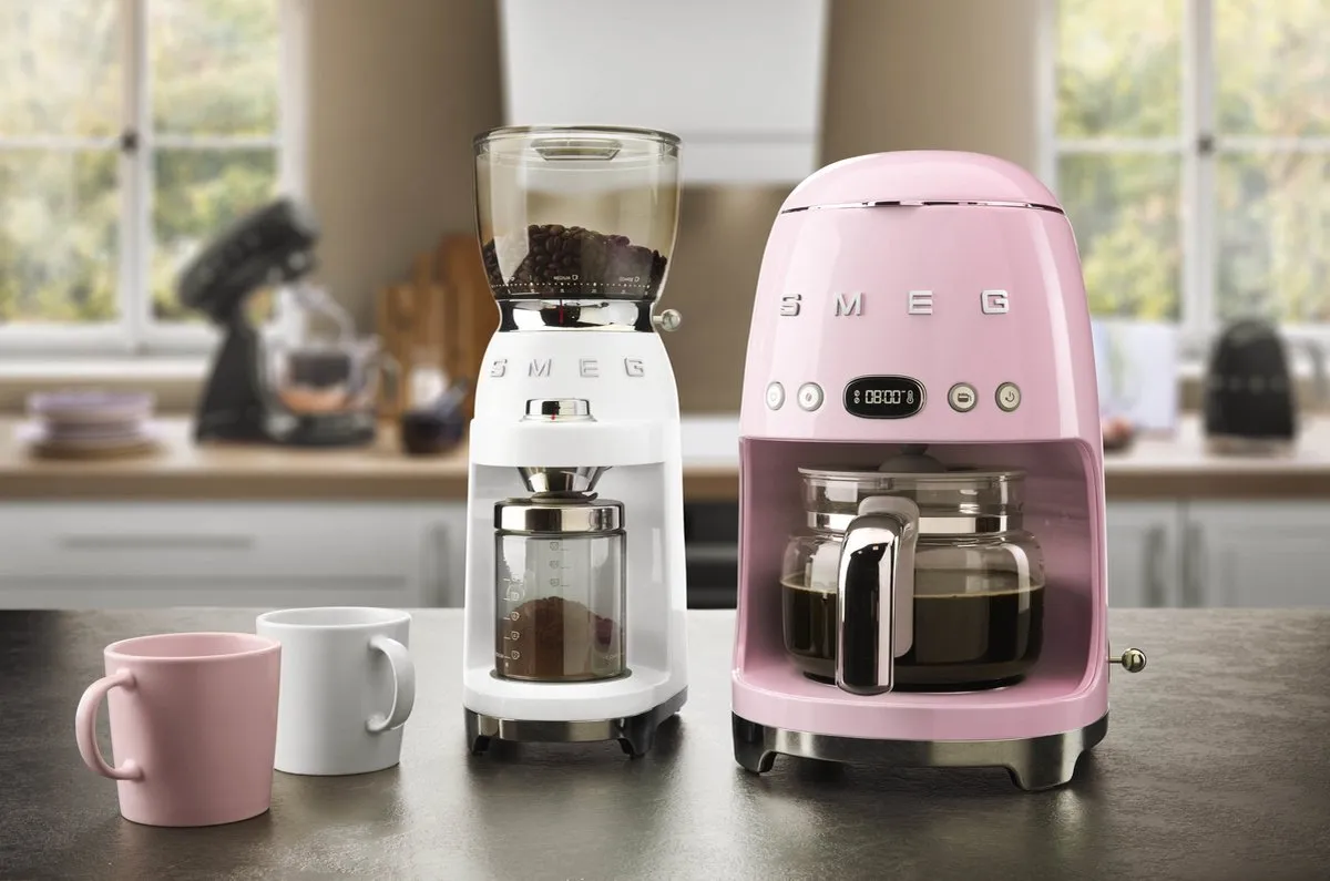 Smeg CGF11WHEU Elektrische Koffiemolen - 150W - 30 Maalstanden