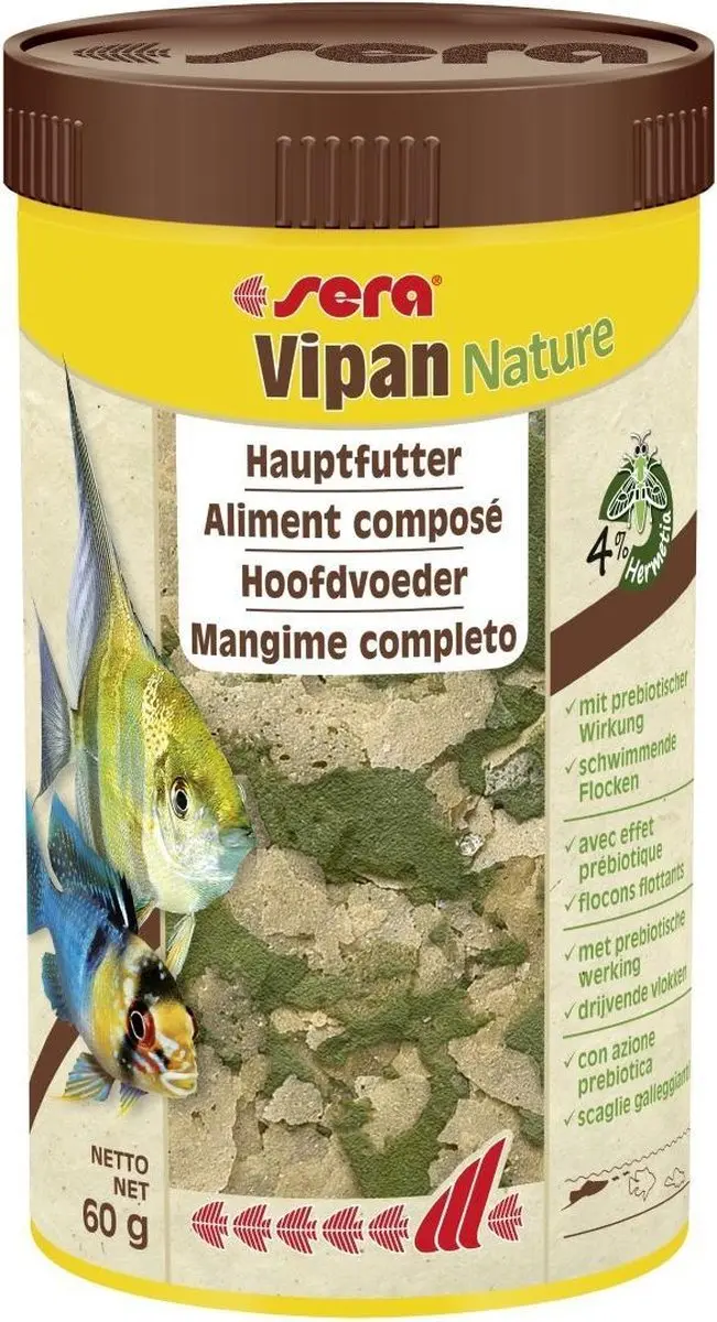 Sera Vipan Nature Visvoer 250ml