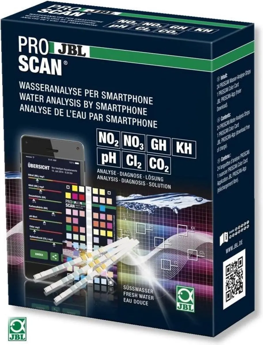 JBL ProScan Aquariummeter - Waterwaarden Testset - afbeelding 6 van 6