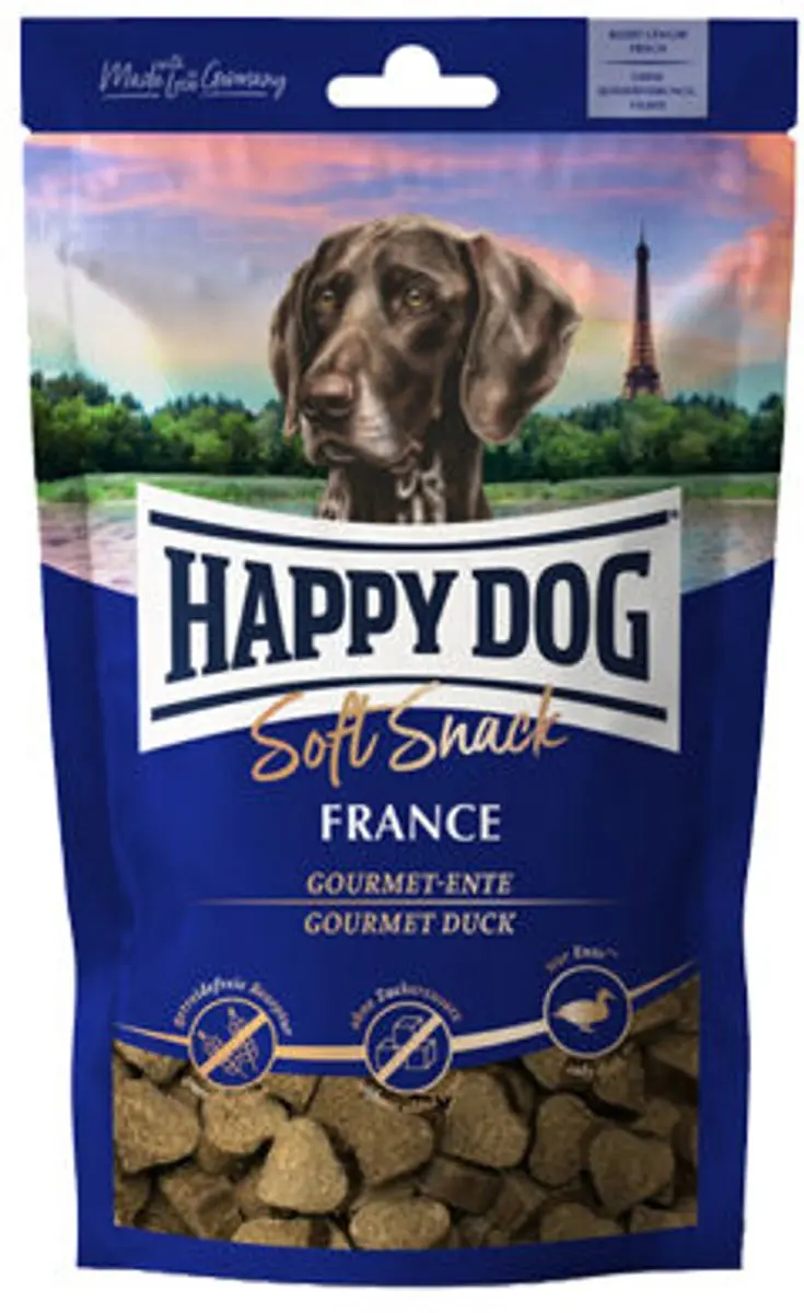 Happy Dog Soft Snack France - 3x100g