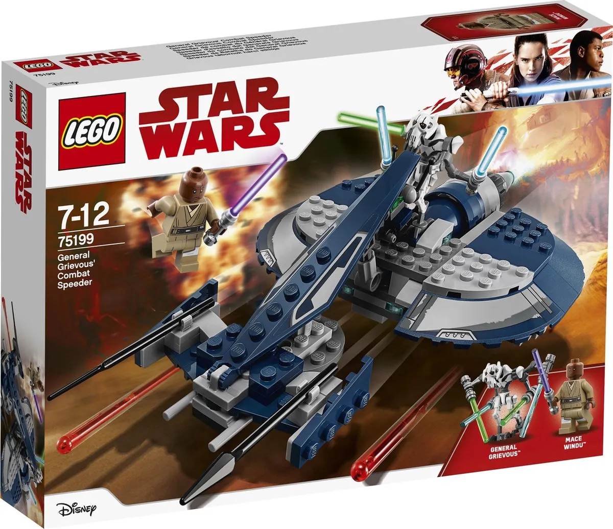 LEGO Star Wars Gevechtsspeeder Grievous 75199