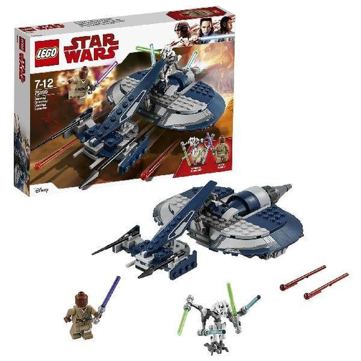 LEGO Star Wars Gevechtsspeeder Grievous 75199 - 157 Stukken