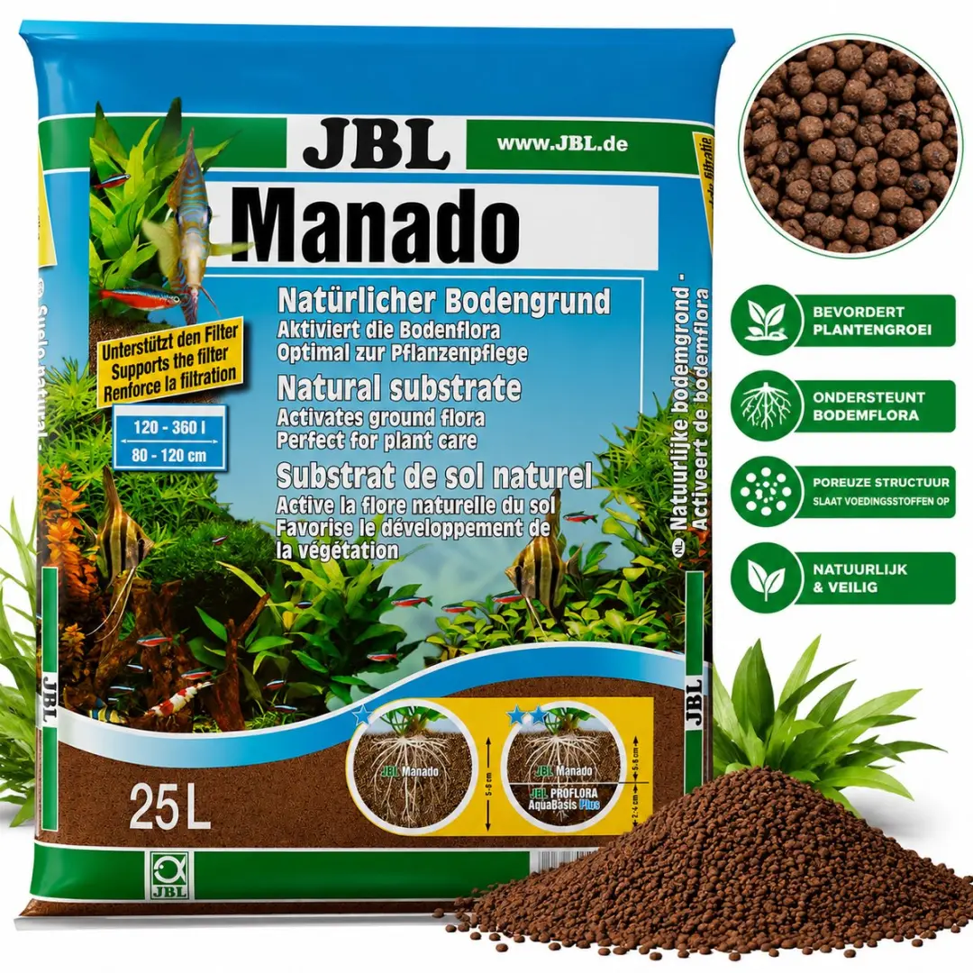 JBL Manado 25L Aquarium Substraat
