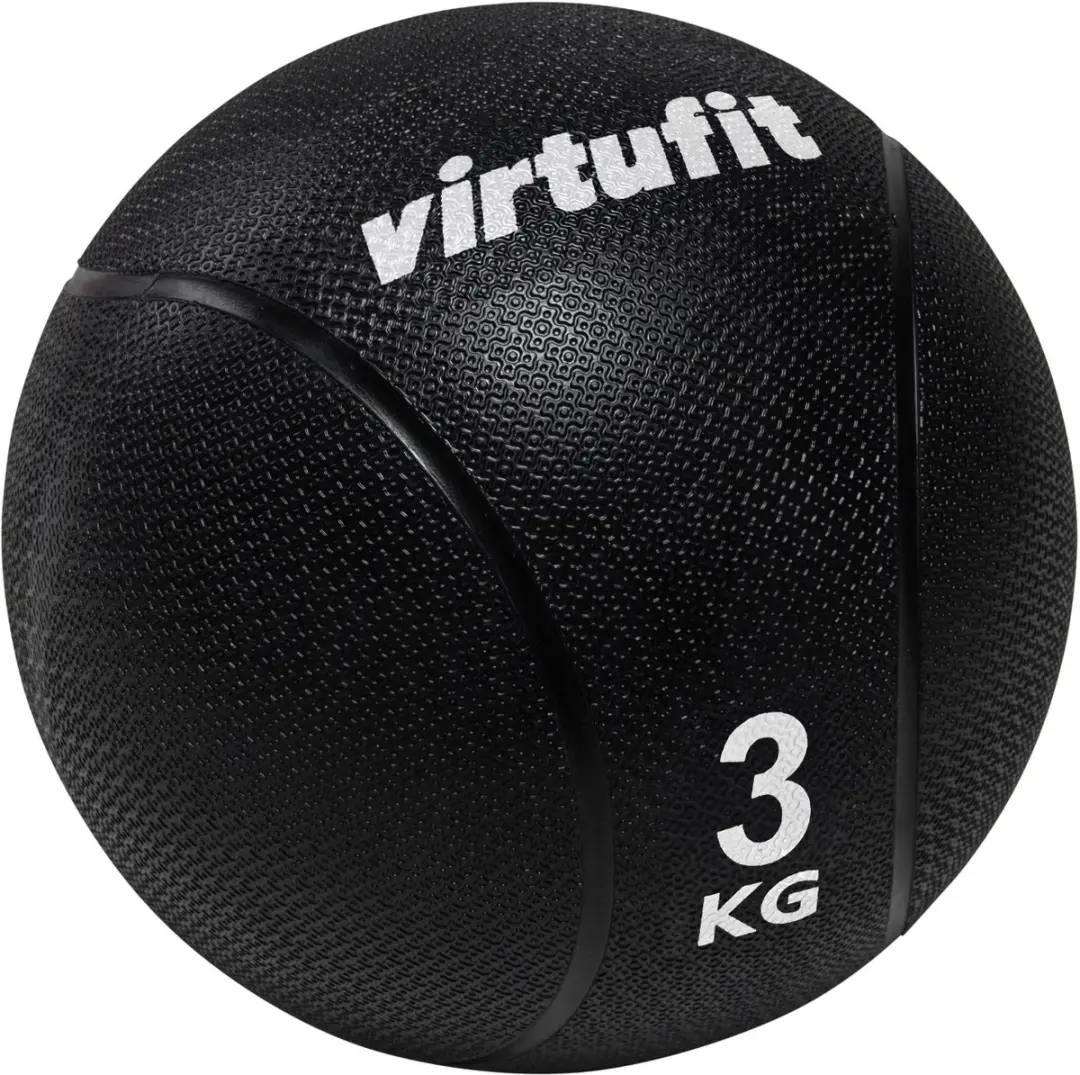 VirtuFit Medicijnbal 3kg - Zwart