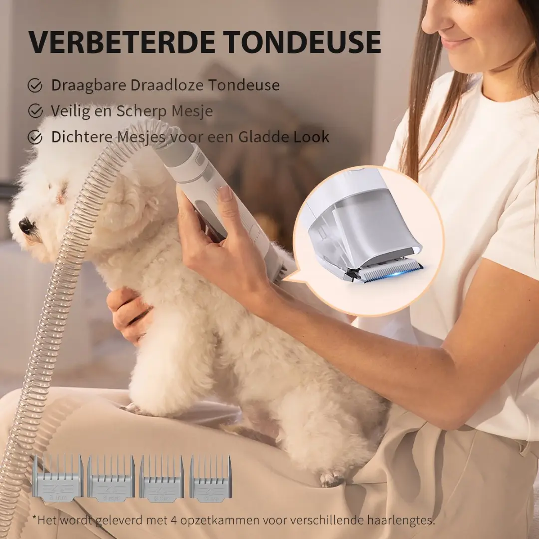 Petkit Airclipper Hondentondeuse Set - Grijs