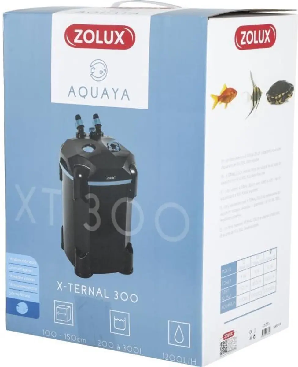 Zolux Xternal 300 Extern Aquariumfilter 1200L/u