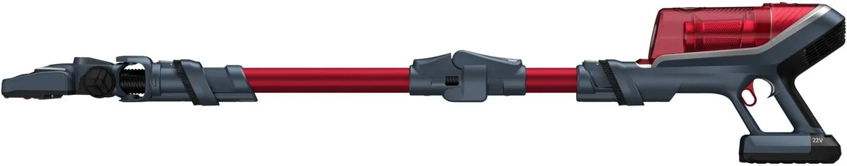 Rowenta X-Force Flex 8.60 RH9679 Stofzuiger - Rood/Grijs - afbeelding 6 van 6
