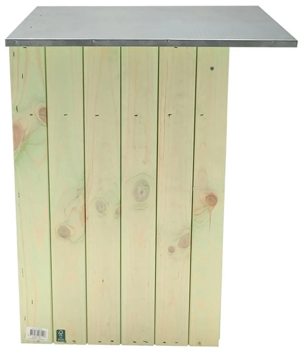 Esschert Design Bosuil Vogelhuisje - Houtkleur