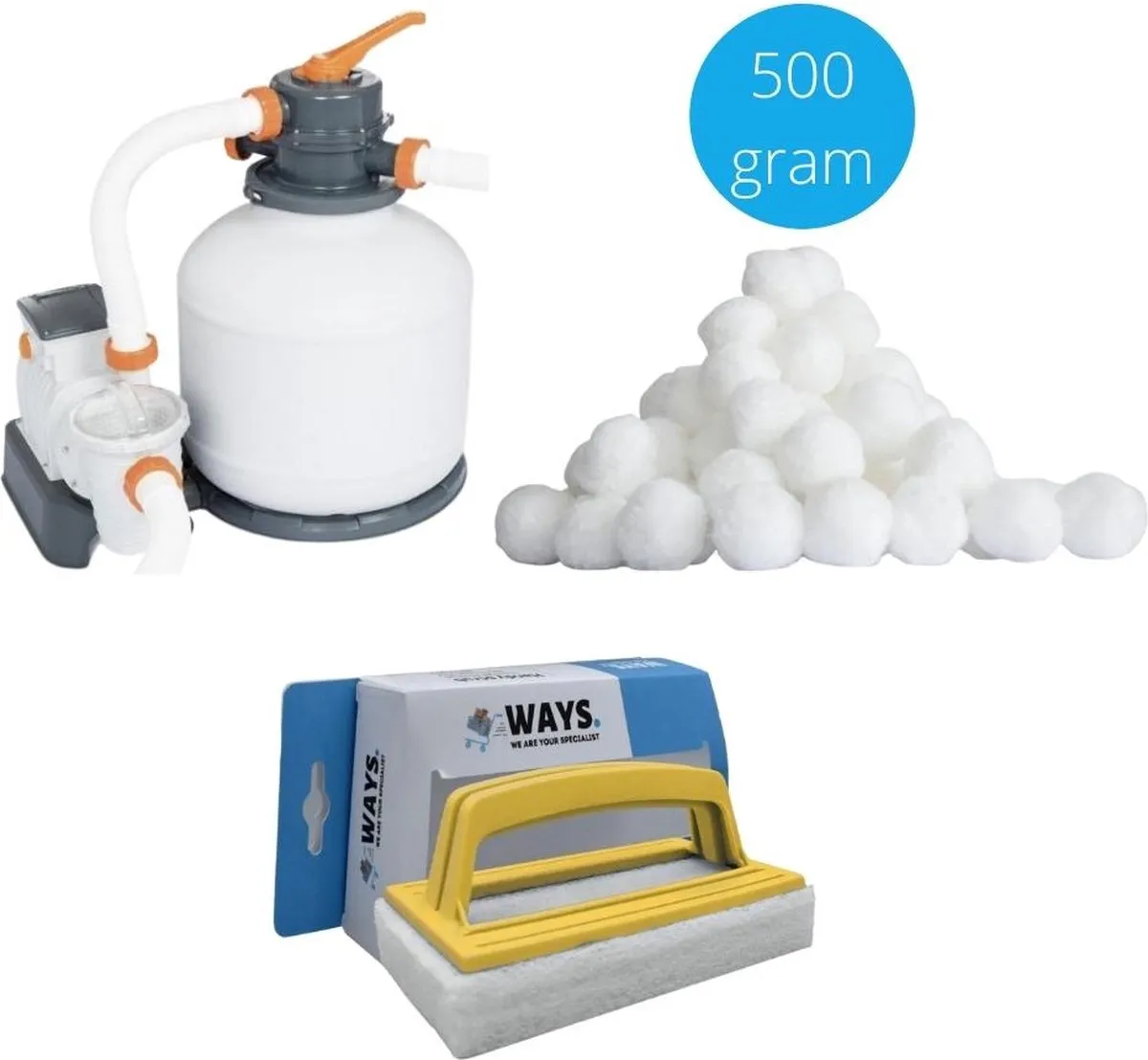 Bestway AquaReach 58383 Zwembadstofzuiger