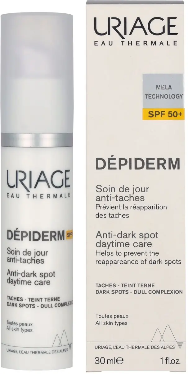 Uriage Depiderm Anti Dark Spot Dagcrème SPF 50 - 30ml