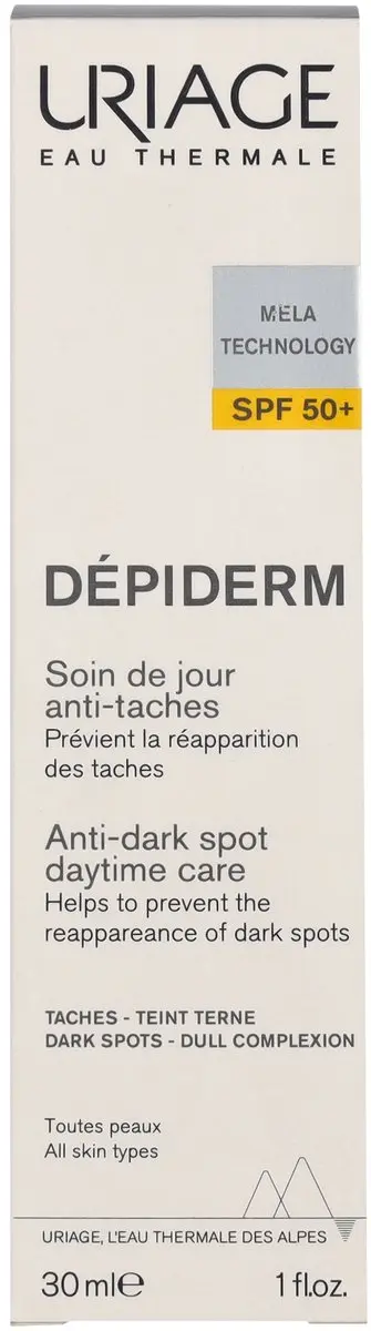 Uriage Depiderm Anti Dark Spot Dagcrème SPF 50 - 30ml