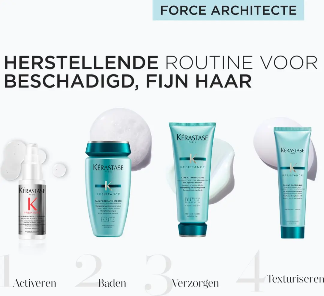 Kérastase Résistance Trio + Gloss Absolu - 600ml