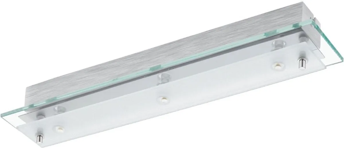 Eglo Fres 2 Wandlamp - 3x LED 5.4W Warm Wit - Chroom - afbeelding 4 van 4
