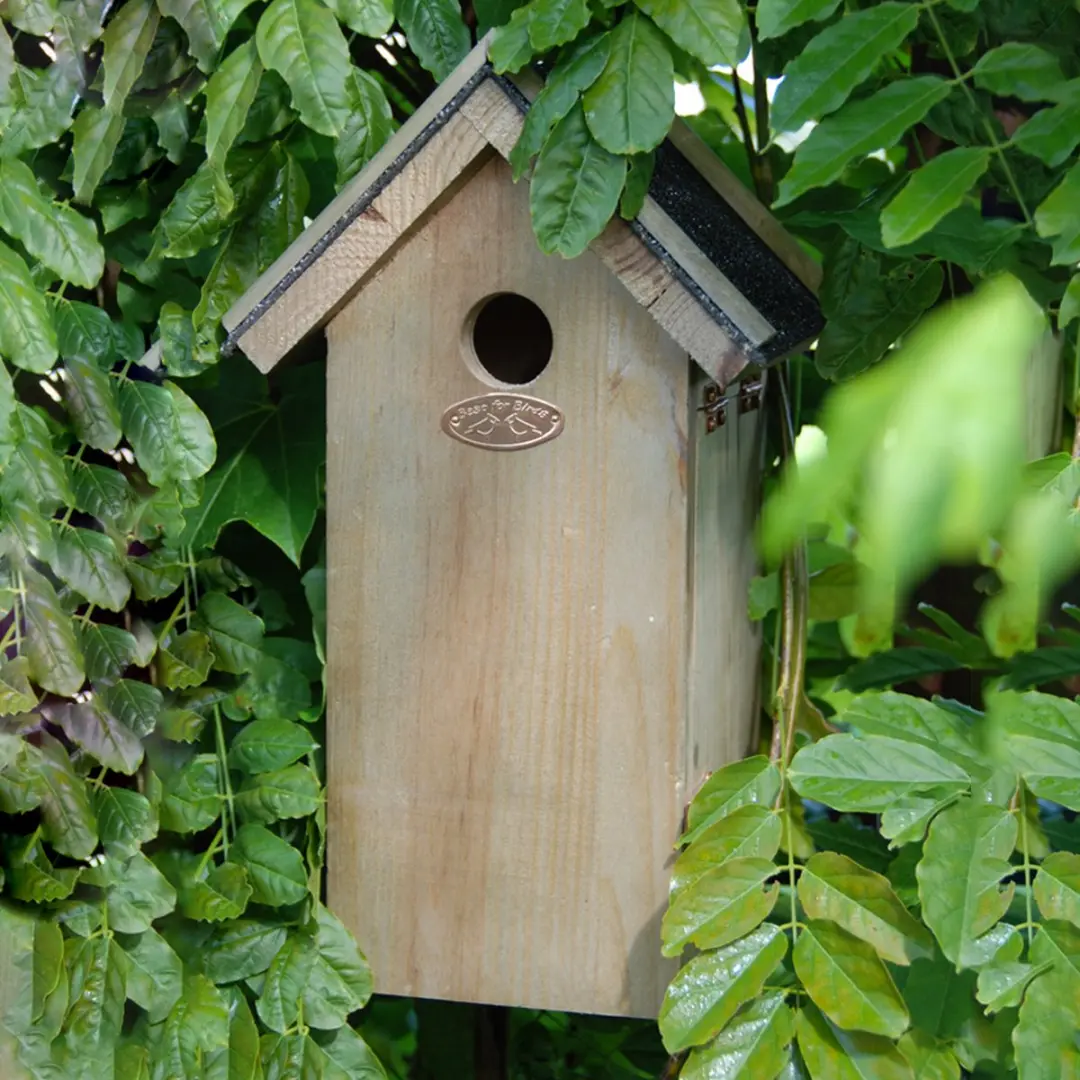 Esschert Design Antiek Vogelhuisje Koolmees - Hangend