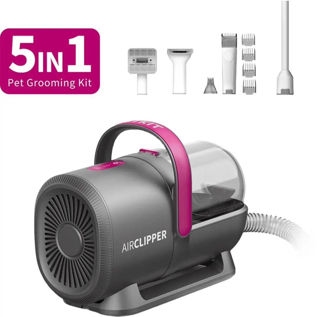 Petkit Grooming Bundel Airclipper Vacuum Kit - 5-delig