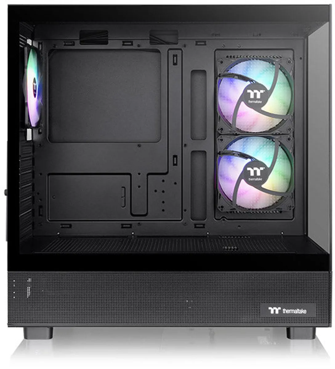Thermaltake View 270 Plus TG ARGB Midi Tower - Zwart - afbeelding 6 van 6