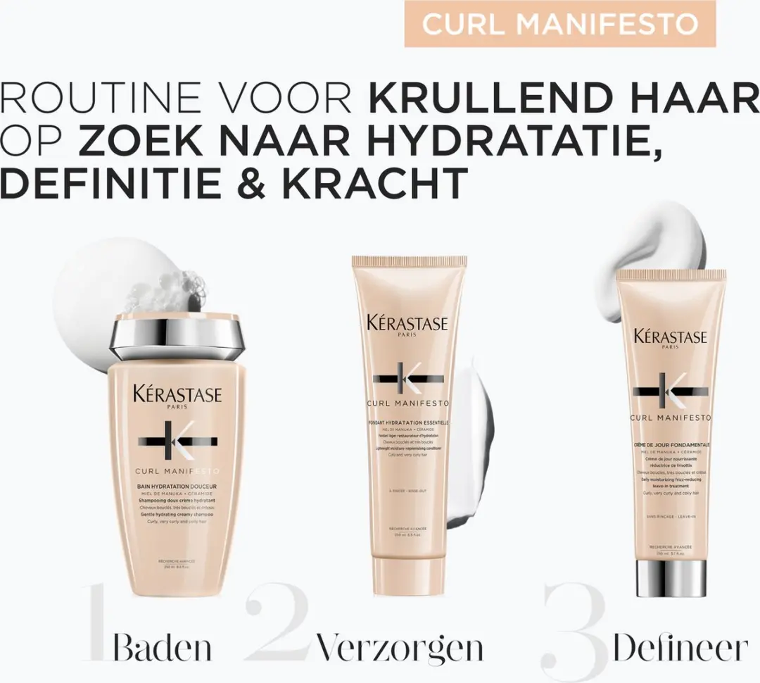 Kérastase Curl Manifesto Hydraterend Trio - 675ml