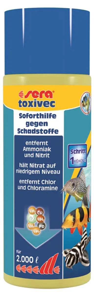 Sera Toxivec Aquarium Ontgiftiger 500ml