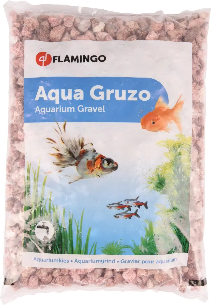Flamingo Vissensiersteen Fegro - Roze - 900 gr