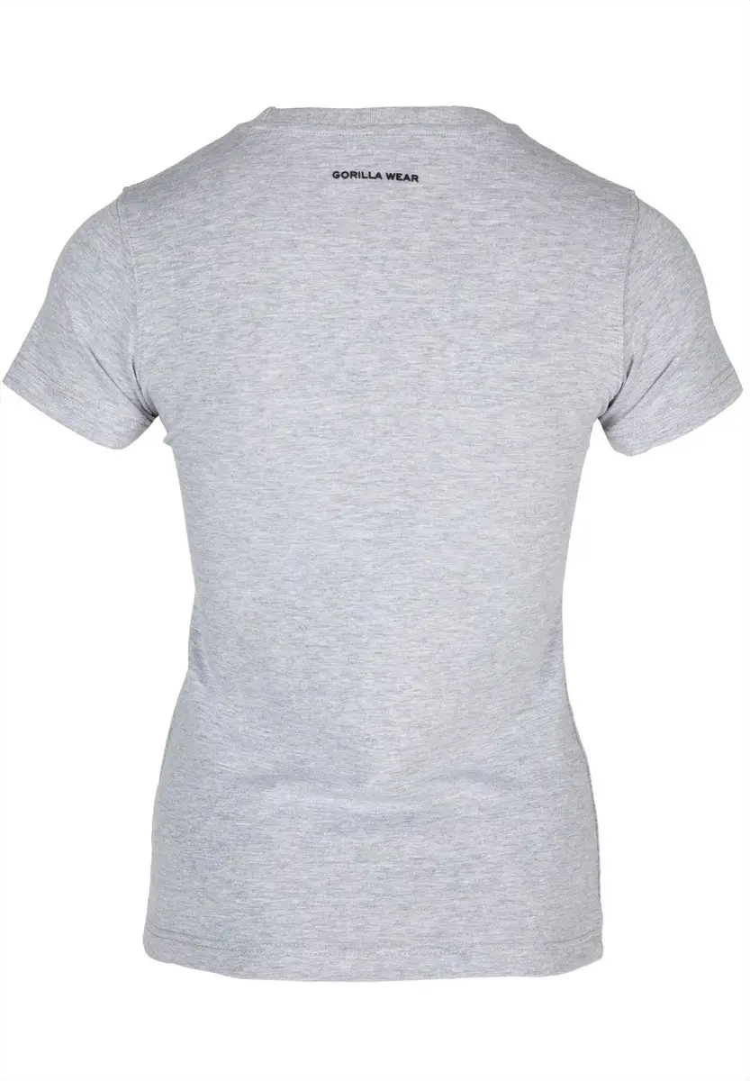 Gorilla Wear Estero T-shirt - Grijs Gemêleerd L - afbeelding 6 van 6