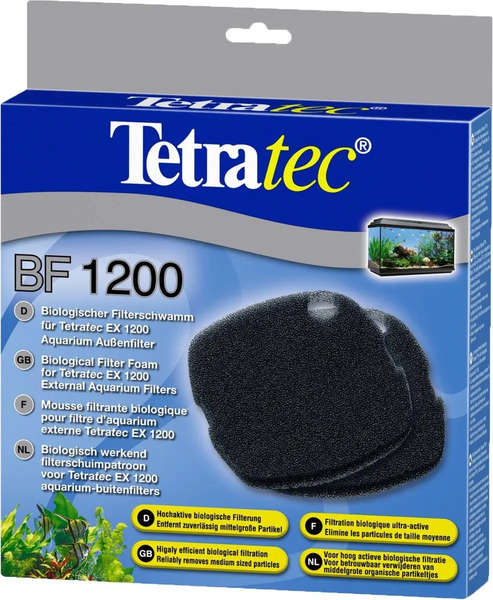 Tetra Tec Ex1200 BF Aquariumfilter - 600L - Zwart