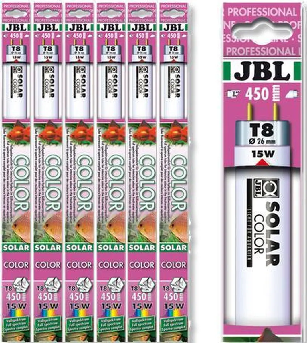 JBL Solar Color T8 58W LED - 1500mm