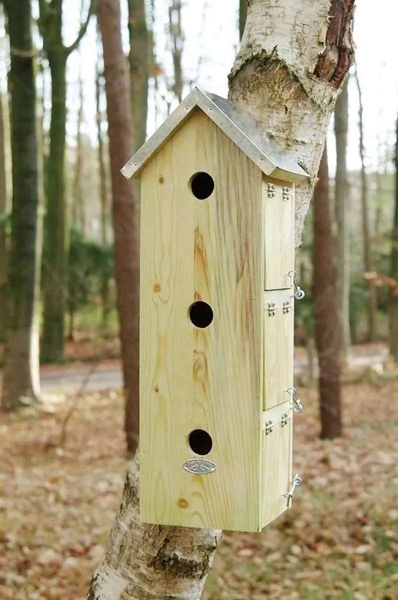 Esschert Design Vogelhuis Mussenvilla Basic - 19,5x16,5x51,5cm