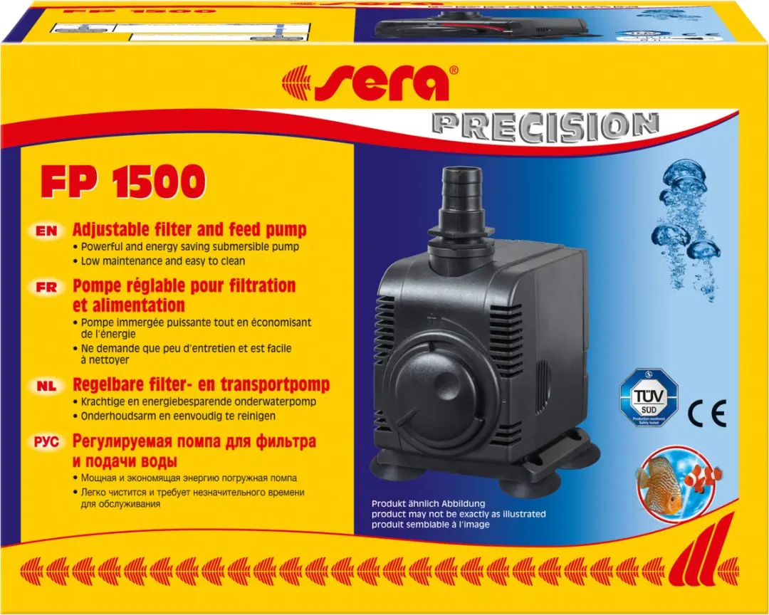 Sera FP 1500 Filter- en Transportpomp