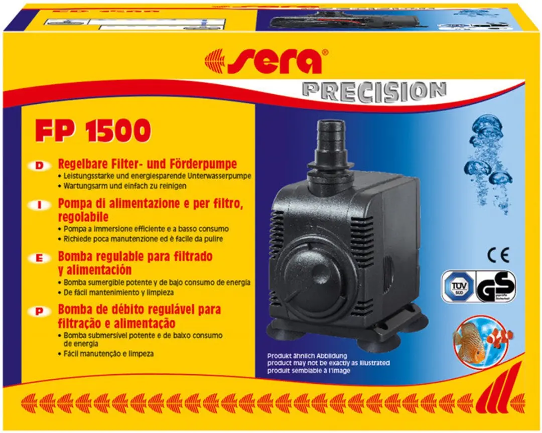 Sera FP 1500 Filter- en Transportpomp